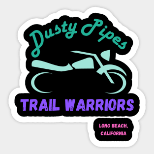 Dusty pipes Sticker